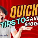 Featured 25 Quick Tips to Save $1,000 in Just 30 Days