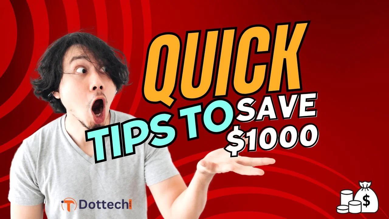 Featured 25 Quick Tips to Save $1,000 in Just 30 Days